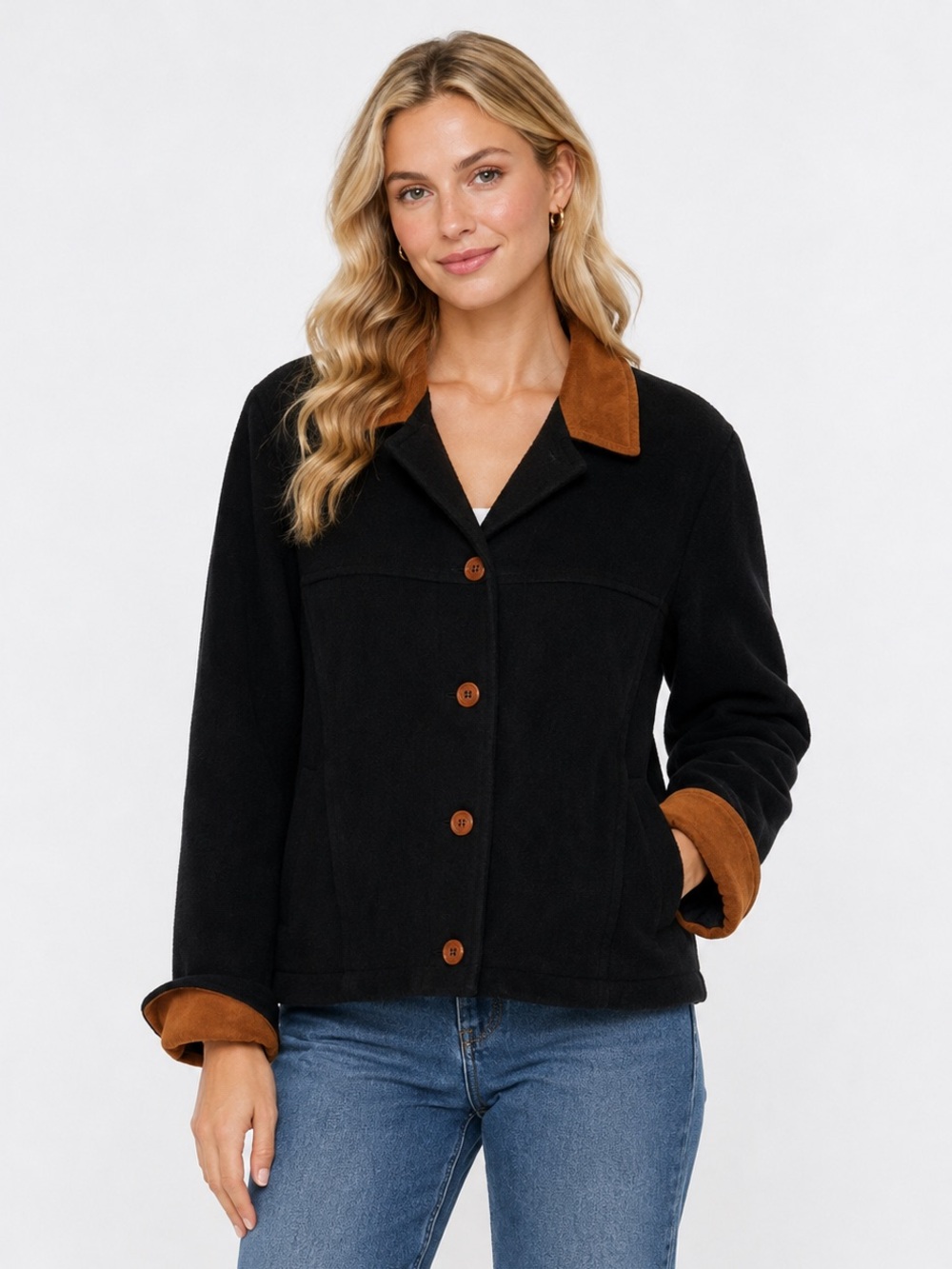 L.L. Bean Vintage Wool Jacket with Thinsulade Made in USA Womens  Size XL